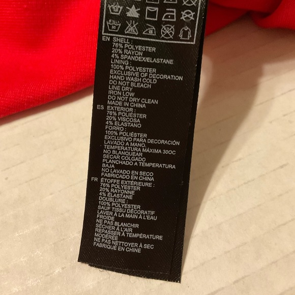 Forever 21 Large Red Midi Dress - Picture 4 of 5